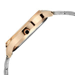 Titan Metal Brown Dial Analog with Day and Date Stainless Steel Strap Watch for Men