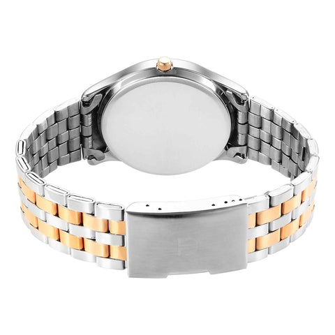 Titan Karishma Quartz Analog with Day and Date Blue Dial Stainless Steel Strap Watch For Men