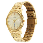 Titan Karishma Golden Dial Stainless Steel Strap Analog Watch For Men