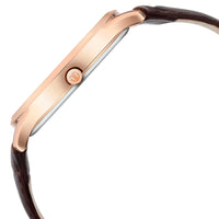 Titan Rose Gold Dial Analog with Date Leather Strap watch for Men