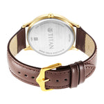 Titan Karishma Radiance Blue Dial Analog Leather Strap watch for Men