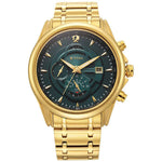 Titan Regalia Premium Green Chrono Stainless Steel Strap watch for Men