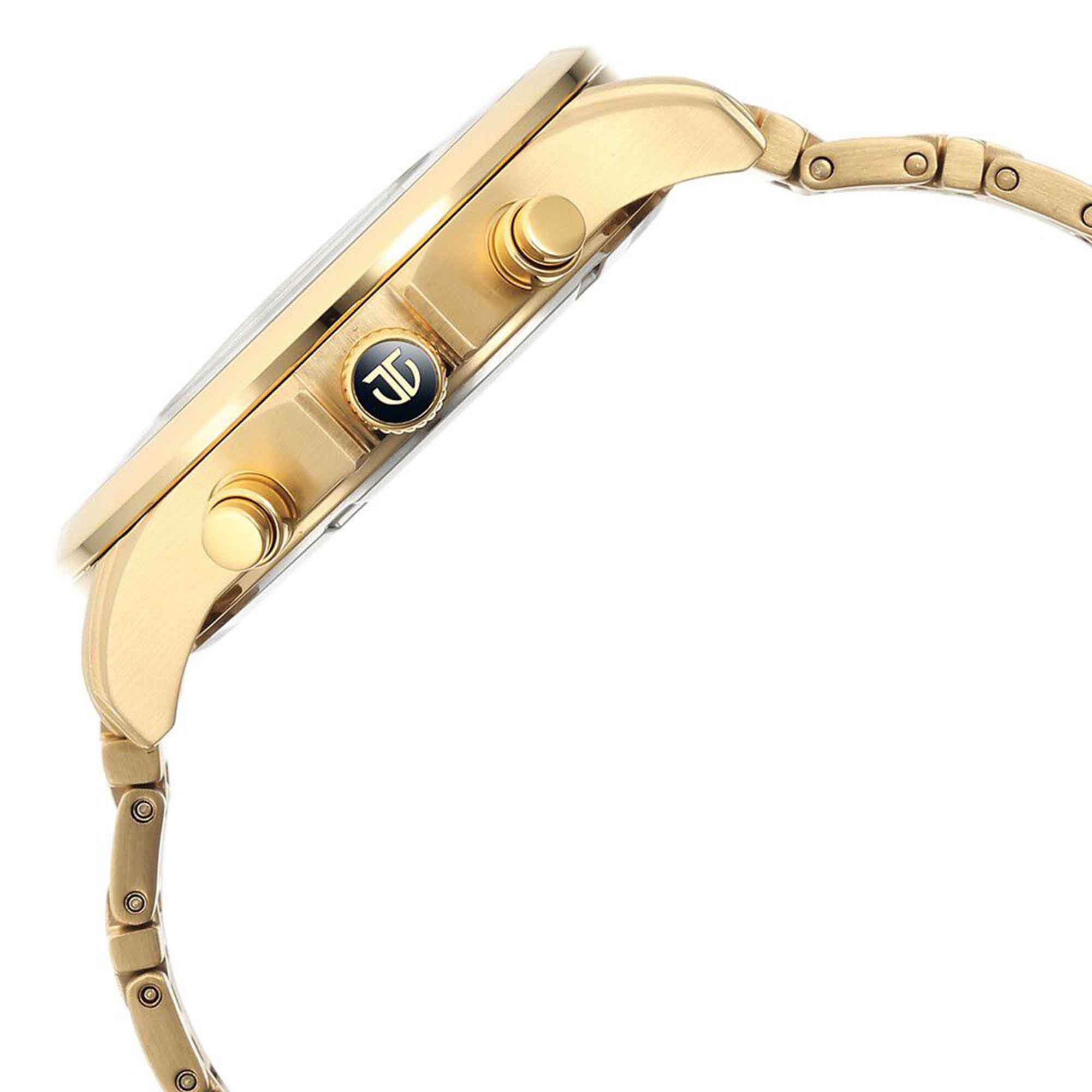 Titan Regalia Premium Green Chrono Stainless Steel Strap watch for Men