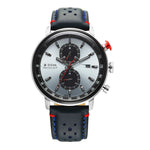 Titan Men Stainless Steel Round Shape Watches(1857KL02)