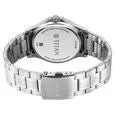 Titan Workwear Beige Dial Silver Stainless Steel Strap Analog with Date Watch for Men 1870SM06