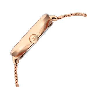 Titan Neo Curve Quartz Analog with Date Brown Dial Stainless Steel Strap Watch For Men