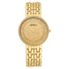Titan Nebula Vintage 18k Gold Analog Rice Grain Strap Watch for Men