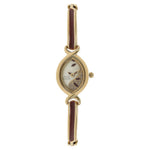 Titan Quartz Analog Champagne Dial Metal Strap Watch for Women