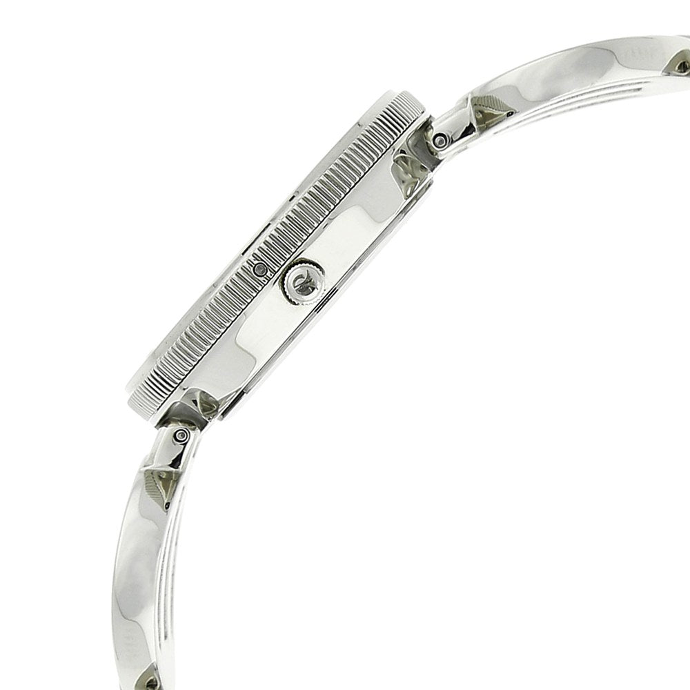 Titan Quartz Analog Purple Dial Stainless Steel Strap Watch for Women