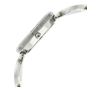 Titan Quartz Analog Purple Dial Stainless Steel Strap Watch for Women