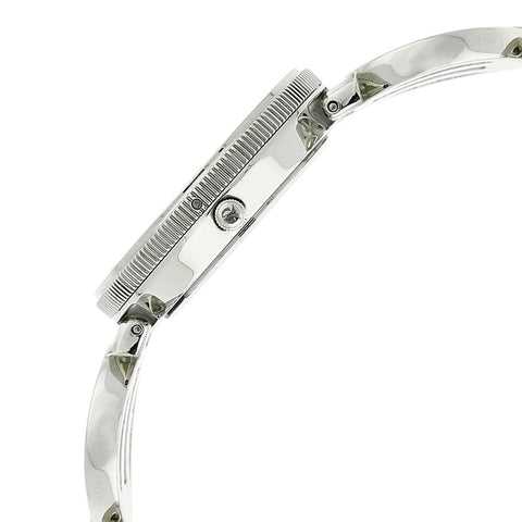 Titan Quartz Analog Purple Dial Stainless Steel Strap Watch for Women