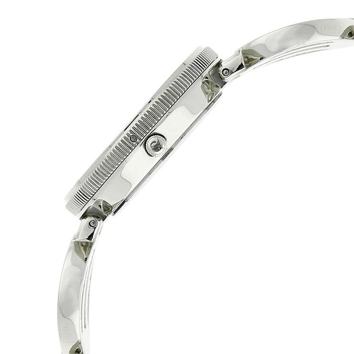 Titan Quartz Analog Purple Dial Stainless Steel Strap Watch for Women