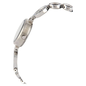 Titan Quartz Analog Mother of Pearl Dial Stainless Steel Strap Watch for Women