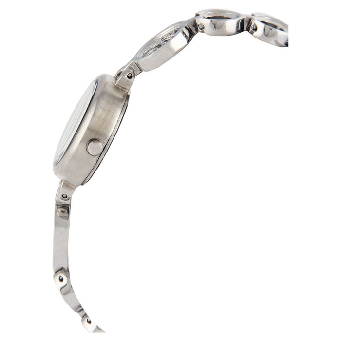 Titan Quartz Analog Mother of Pearl Dial Stainless Steel Strap Watch for Women