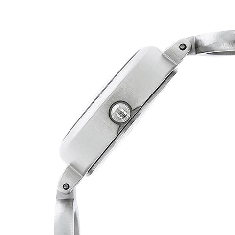 Titan Quartz Analog Blue Dial Metal Strap Watch for Women