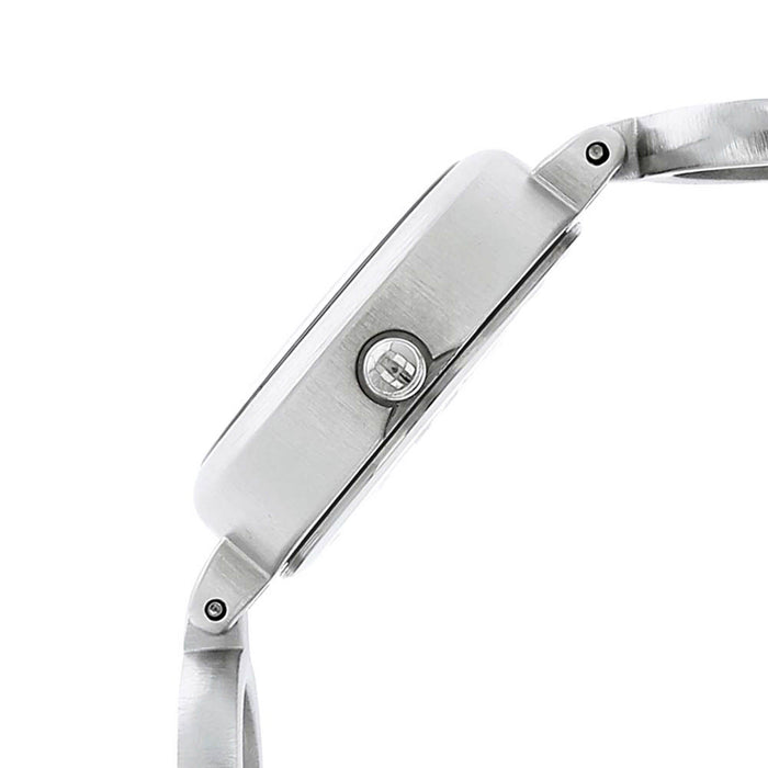 Titan Quartz Analog Blue Dial Metal Strap Watch for Women