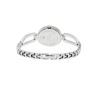 Titan Raga Viva Silver Dial Analog Metal Strap Watch for Women