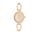 Titan Raga Viva Rose Gold Dial Women Watch With Metal Strap