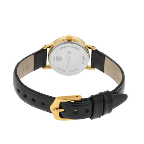 Black Dial Analog Watch 2593YL03