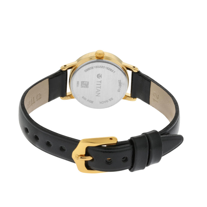 Black Dial Analog Watch 2593YL03