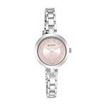 Titan Lagan Pink Dial Analog Metal Strap Watch for Women