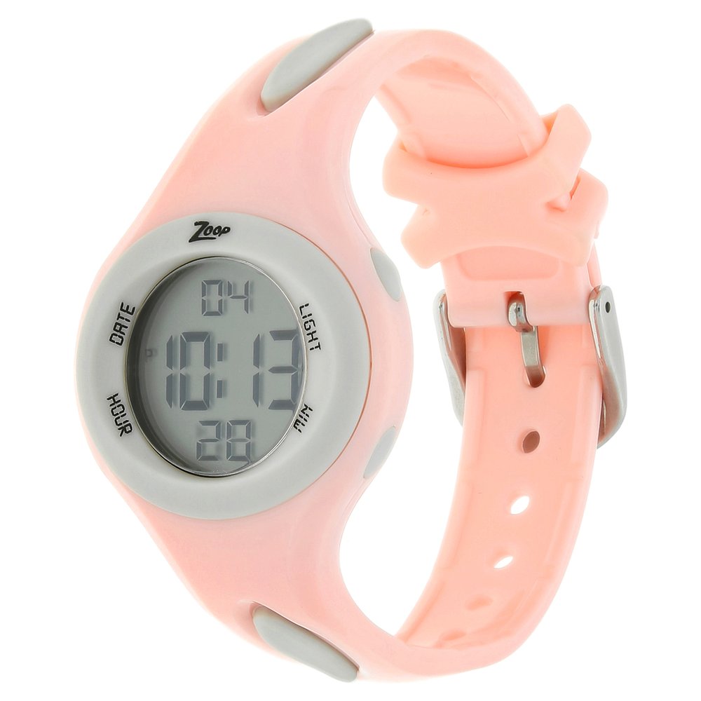 Zoop By Titan DigitalDigital Dial PU Strap Watch for Kids