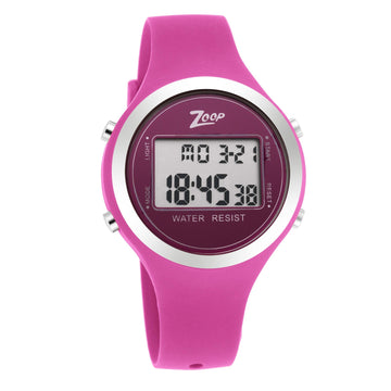 Zoop By Titan Digital Dial Unisex Watch With Silicone Strap for Kids