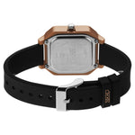 Zoop Fashion Quartz Analog Black Dial Silicone Strap Watch for Unisex