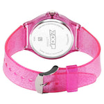 Zoop by Titan Glitter Quartz Alog Pink Dial Polyurethane Strap Watch for Kids
