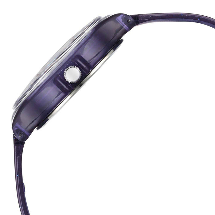 Zoop by Titan Glitter Quartz Analog Grey Dial Polyurethane Strap Watch for Kids 26030PP04