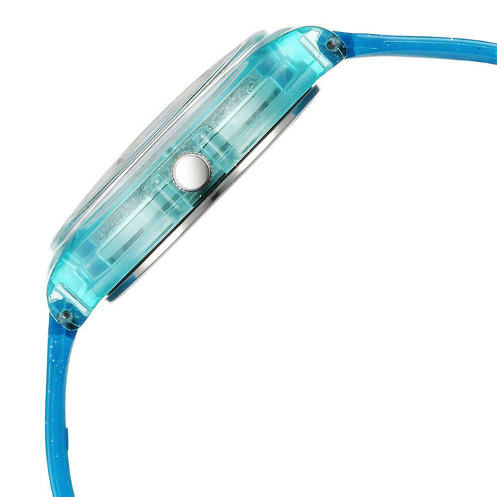 Zoop by Titan Glitter Quartz Analog Grey Dial Polyurethane Strap Watch for Kids 26030PP05