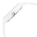 Zoop By Titan Pop Integrated Quartz Analog White Dial Silicone Strap Watch for Kids 26031PP02