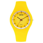 Zoop By Titan Pop Integrated Quartz Analog Yellow Dial Silicone Strap Watch for Kids 26031PP05