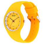 Zoop By Titan Pop Integrated Quartz Analog Yellow Dial Silicone Strap Watch for Kids 26031PP05