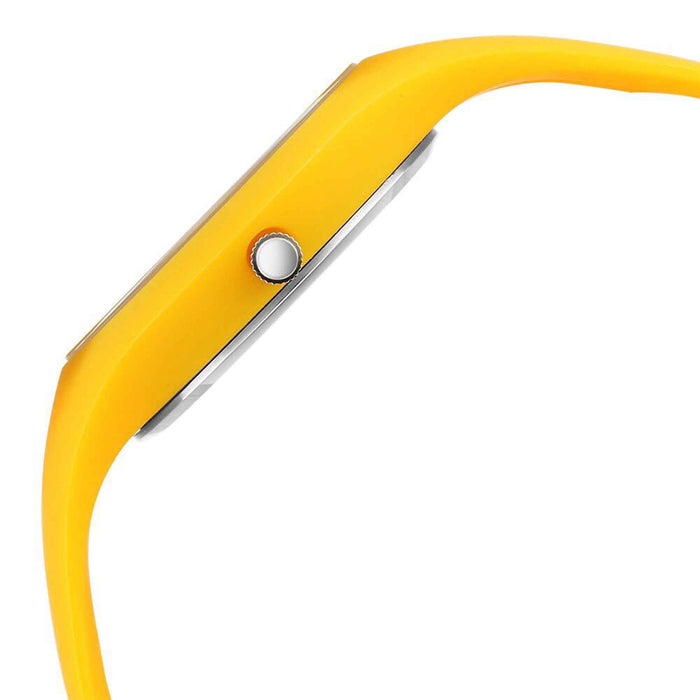 Zoop By Titan Pop Integrated Quartz Analog Yellow Dial Silicone Strap Watch for Kids 26031PP05