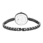 Titan Raga Viva Quartz Analog Black Dial Grey Metal Strap Watch for Women