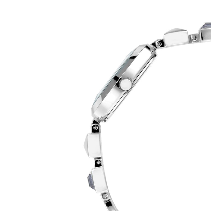 Titan Raga Viva Blue Dial Analog with Date Metal Strap watch for Women