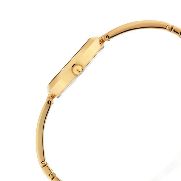 Titan Raga Viva Golden Dial Analog Metal Strap Watch for Women