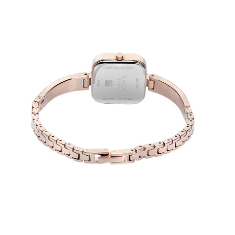 Titan Raga Viva Rose Gold Dial Analog Watch for Women 2607WM01