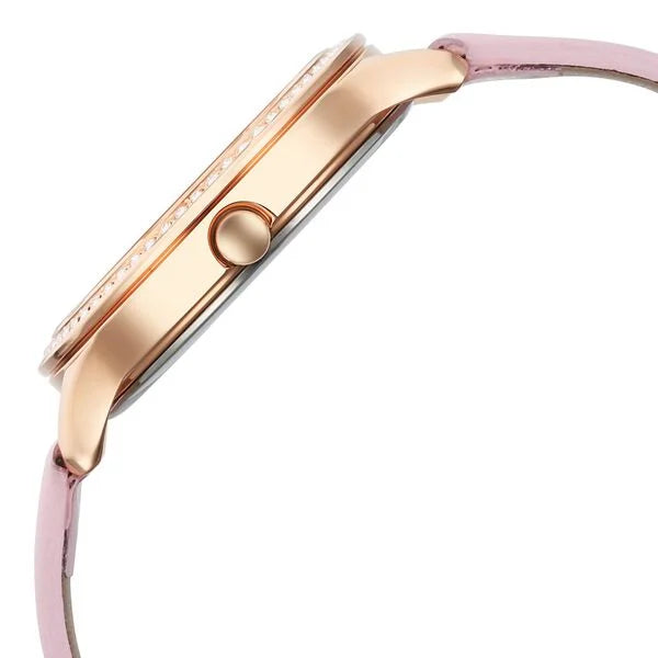 Titan Purple Glam It Up Pink Dial Analog with Date Strap Watch for Women 2634WL02