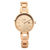 Titan Raga Viva Rose Gold Dial Quartz Metal Strap Watch for Women