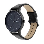 Titan Workwear Black Dial Women Watch With Leather Strap