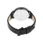 Titan Workwear Black Dial Women Watch With Leather Strap