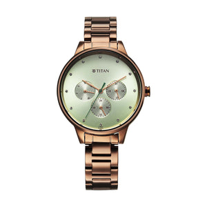 Titan Titan Razzle Dazzle Phase 1 Case Material Stainless Steel ShapeRound Women Watch (2648QM03)