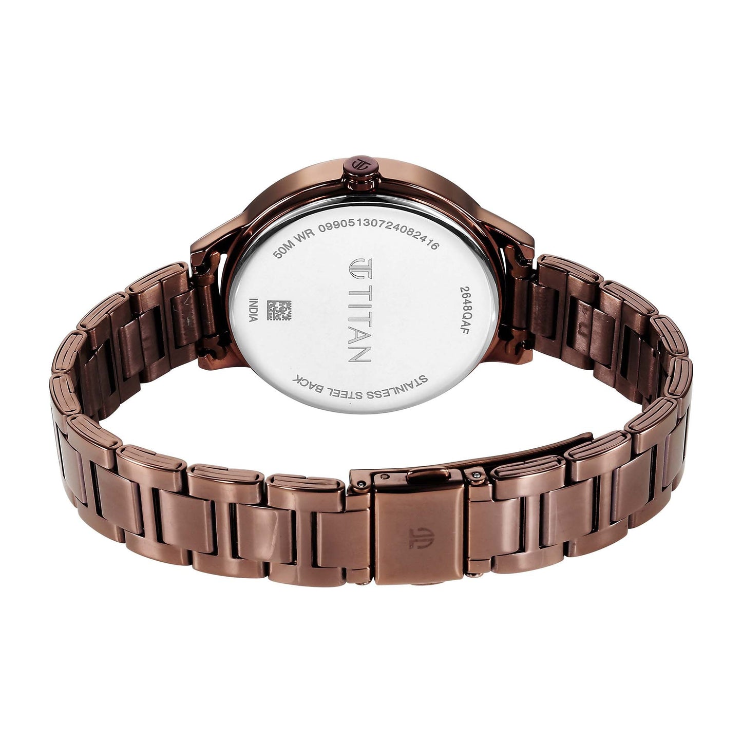 Titan Titan Razzle Dazzle Phase 1 Case Material Stainless Steel ShapeRound Women Watch (2648QM03)