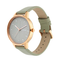 Titan Workwear Grey Dial Analog Leather Strap watch for Women