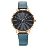 Titan Neo Quartz Analog Blue Dial Leather Strap Watch For Women(2648WL08)