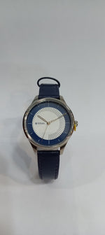 Titan Yin & Yang White Dial Analog Leather Strap Watch for Women  2649SL03