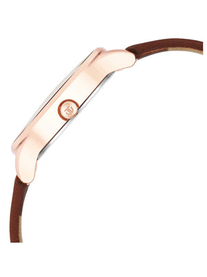 Workwear Silver Dial Brown Stainless Steel Strap Watch 2649WL01