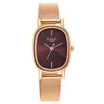 Titan Raga Viva Brown Dial Analog Stainless Steel Strap Watch for Women